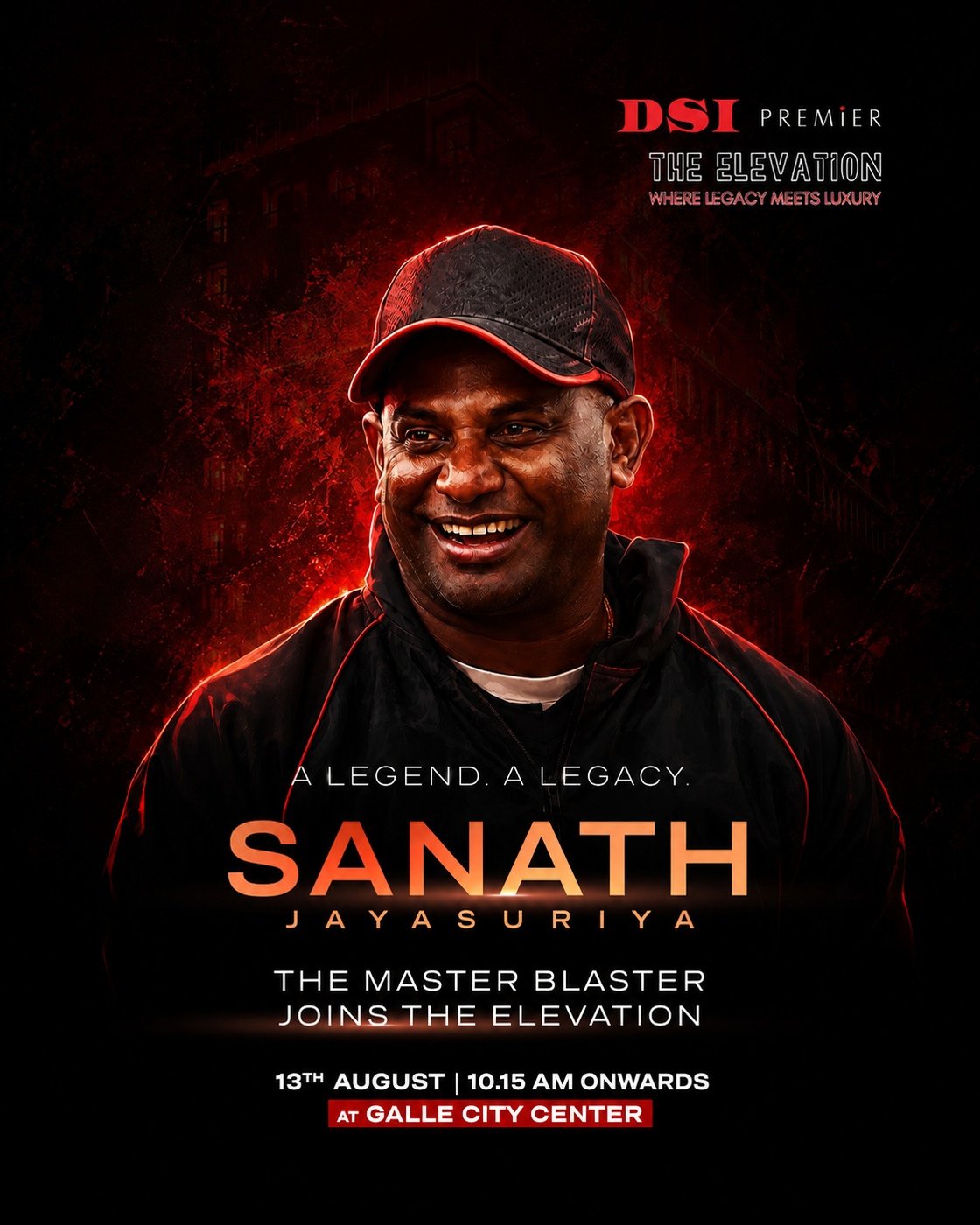 DSI Premier - The Elevation, Sanath Jayasuriya