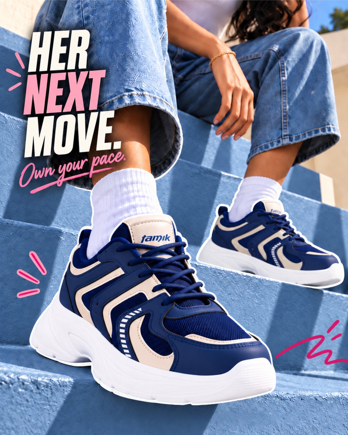 Tamik Chunky - Her Next Move. Own your pace.